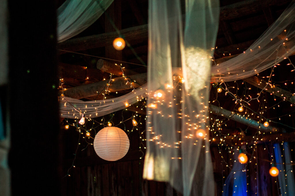 Wedding planner secrets, whimsical lighting and decor